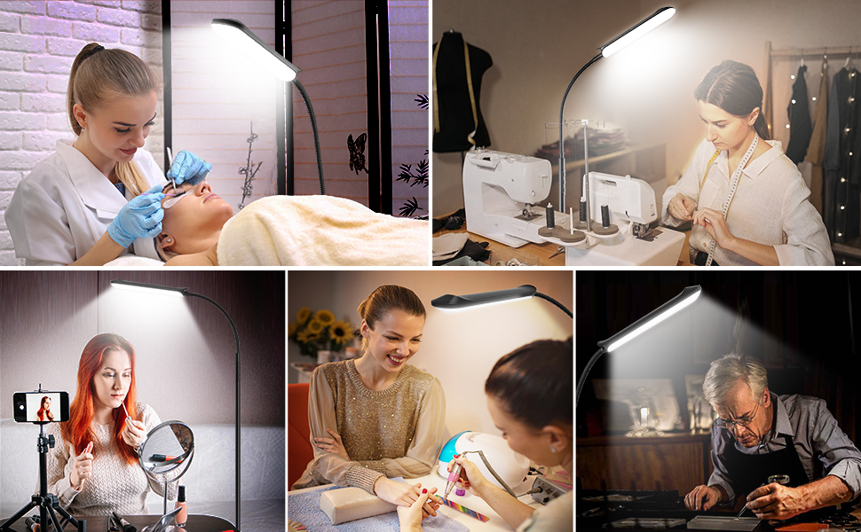 LED-стійка лампа Marctronic для вітальні, димерна, з пультом та сенсорним керуванням, 18W, 1800LM, сучасний дизайн, для офісу, спальні, біла