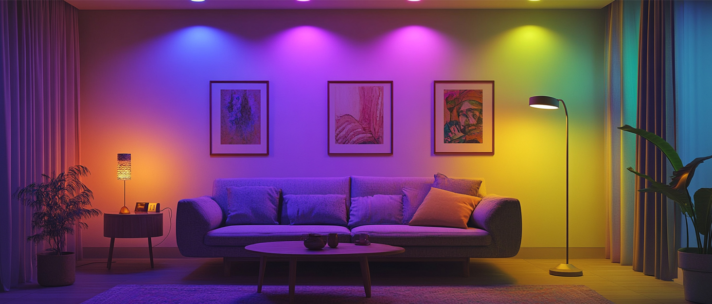 RGB LED прожектор для вулиці 40Вт з пультом, 120 кольорів, 5 режимів, IP66, 4000Лм, холодне біле світло, для саду, двору, гаража, комплект 2 шт.