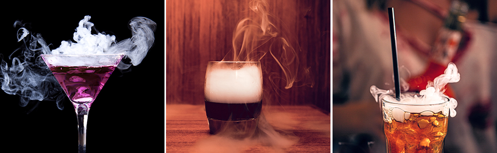 Набір для копчення коктейлів GOLDGE: набір для диму Whiskey з 6 видами тирси, кам'яні димогенератори, подарунок для тата/чоловіка