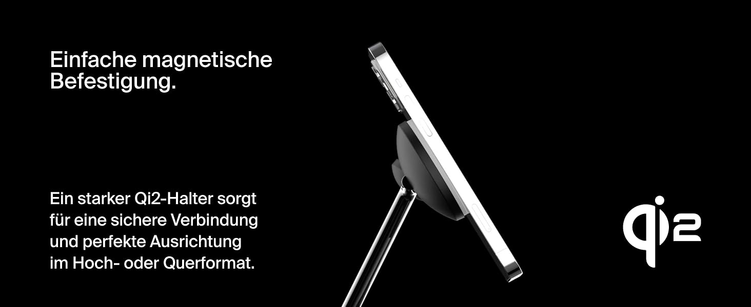 Belkin BoostCharge Pro 3-в-1 Бездротовий зарядний пристрій MagSafe для iPhone 13, Apple Watch та AirPods (15W, Чорний)