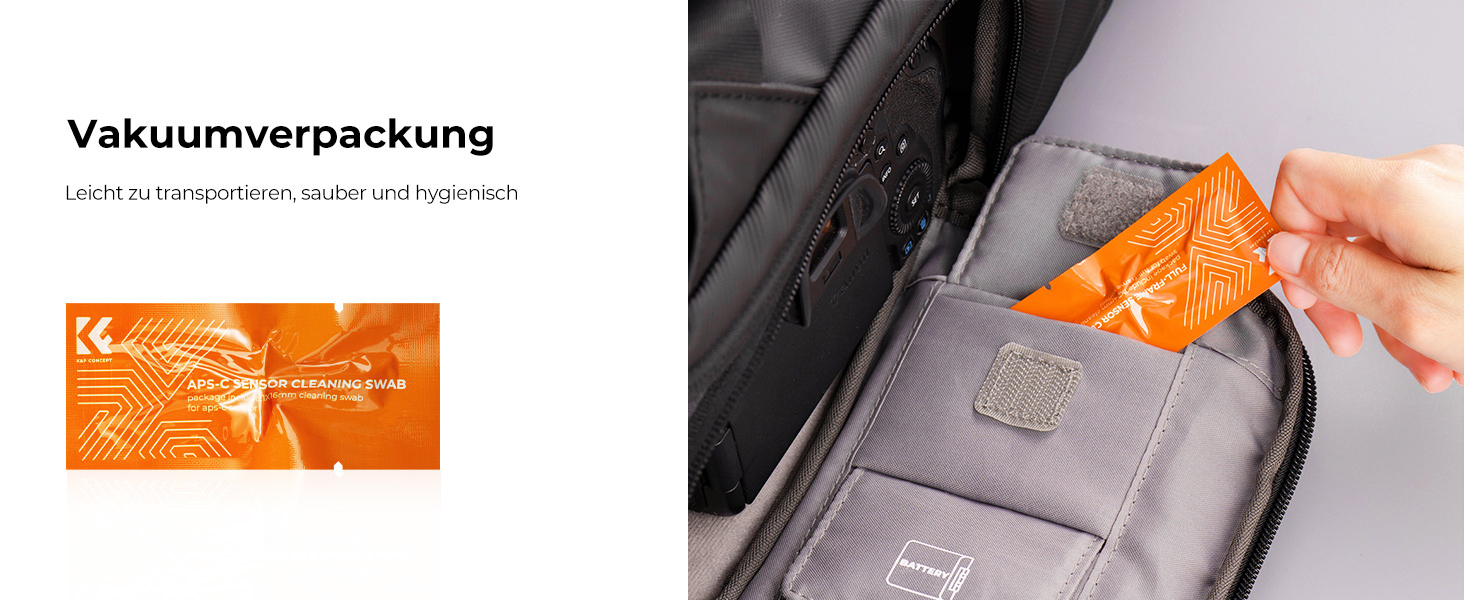 Набір для чищення об'єктивів K&F Concept 6-в-1 (APS)