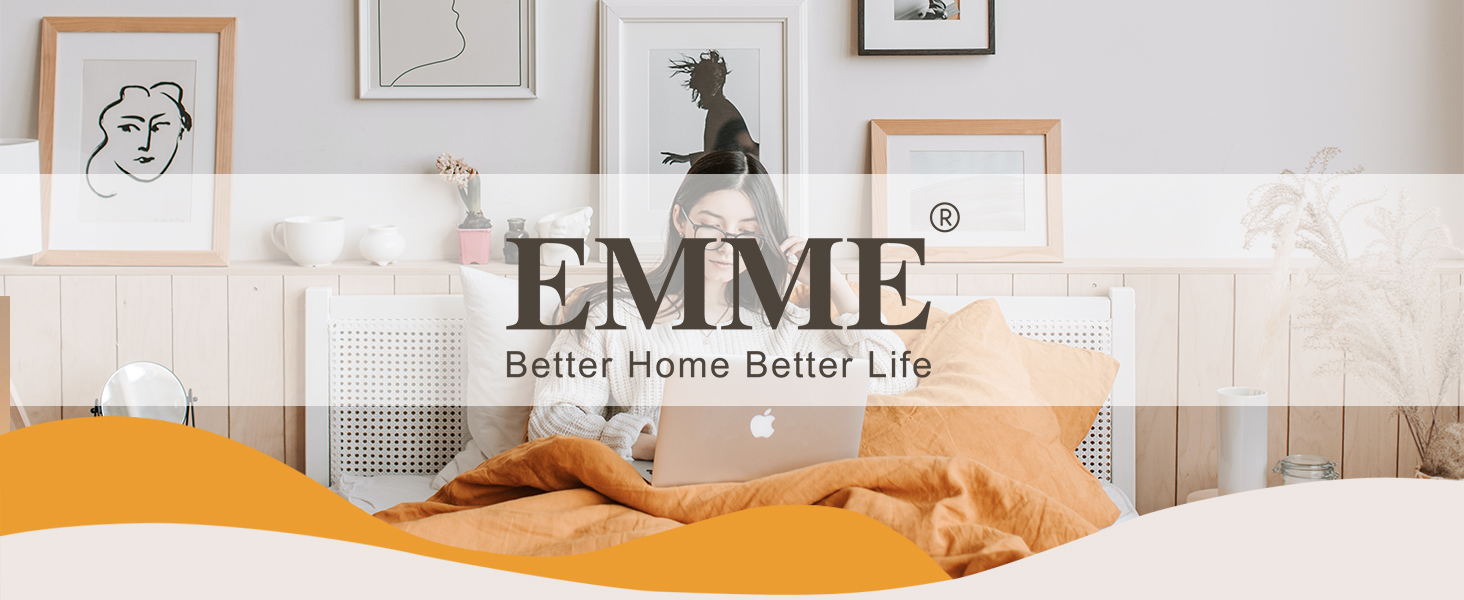 Комплект постільної білизни EMME з м'якого біовера, 135x200 см + 80x80 см, білий