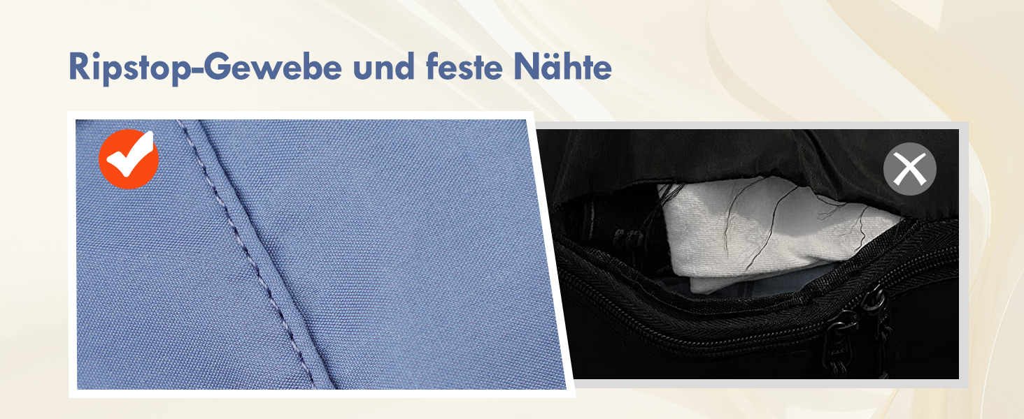 Органайзери для валізи, набір 8 шт. - Packing Cubes для подорожей, валізи та рюкзака (блакитний)