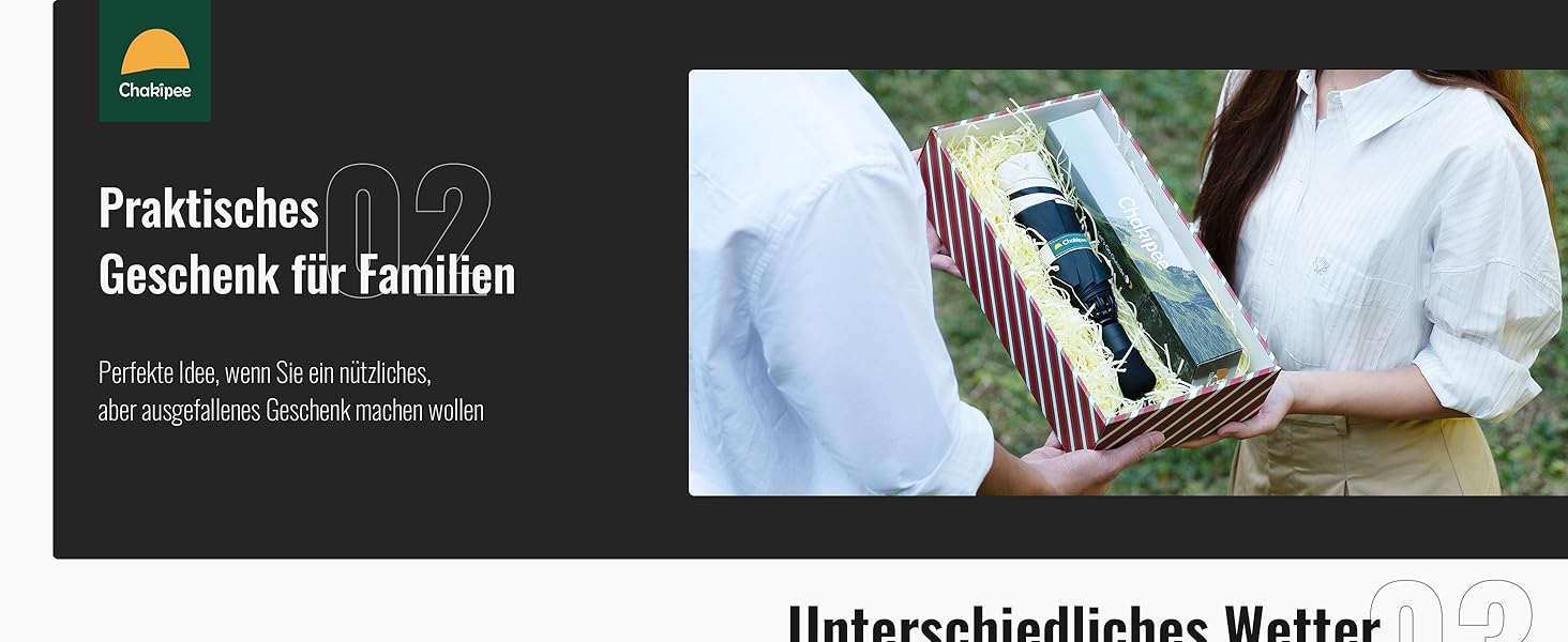 Чакіпі Чакіпі Парасолька велика, стійка до вітру, компактна для подорожей, автоматична, для жінок та чоловіків – кишеньковий парасолька, портативний UV-захист, чорний, 210T покриття, діаметр 97 см, 8 спиць, довжина 108 см