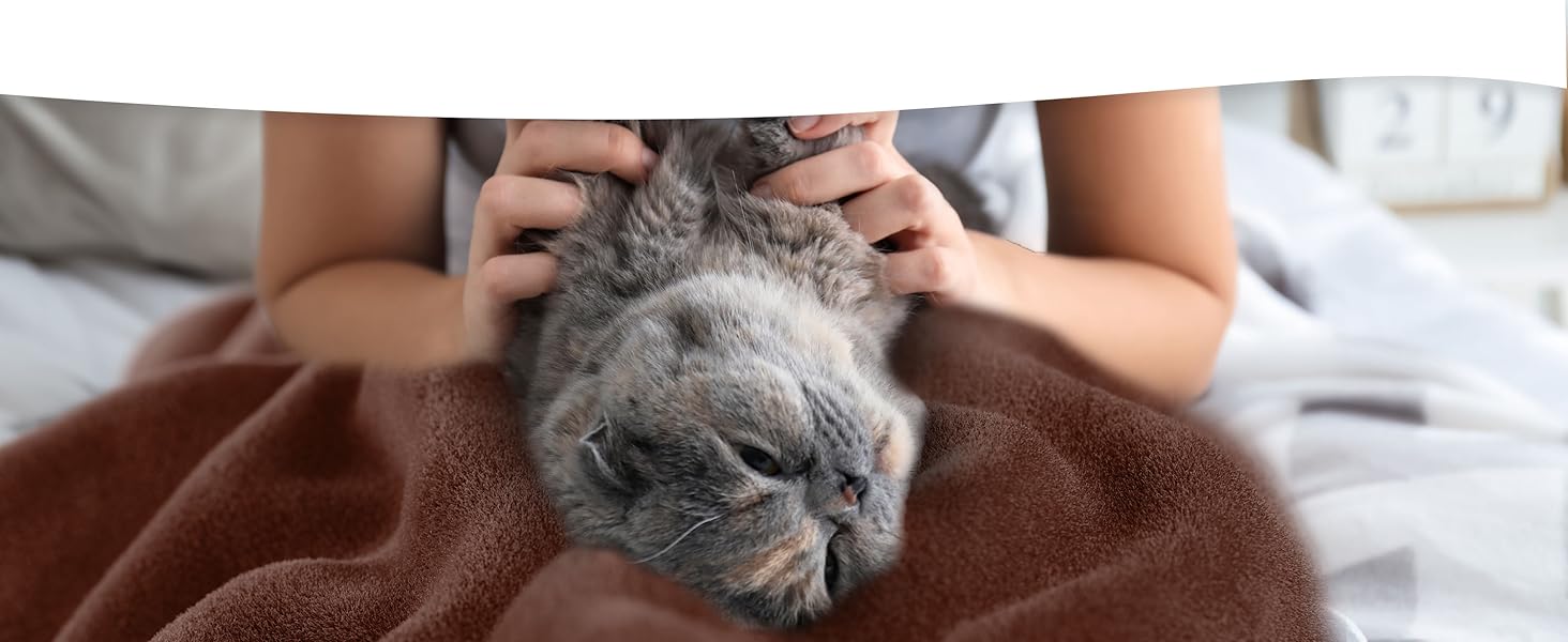 Електрична грілка KESSER® з плюшу 180x130 см сірого кольору | з таймером та автовимкненням | тепла та затишна ковдра | 9 температурних режимів | прання до 40°C | цифровий дисплей