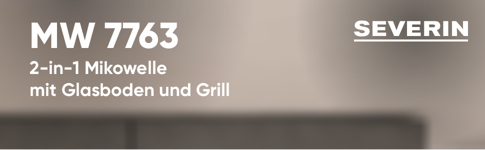 Мікрохвильова піч Severin 3-в-1 з грилем та конвекцією до 200°C, 25L, чорна, з антипригарним покриттям, MW 7752