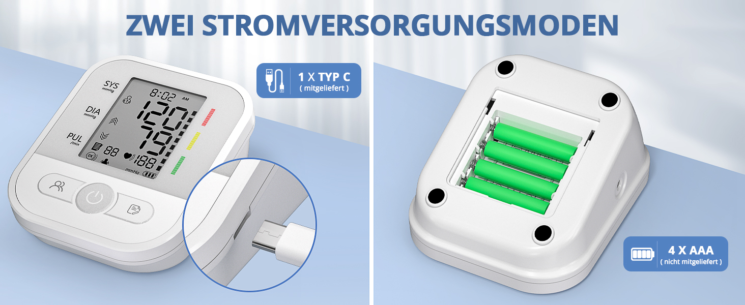 Автоматичний тонометр на плече з LCD-дисплеєм та регульованою манжетою (22–42 см), One-Touch, перловий колір