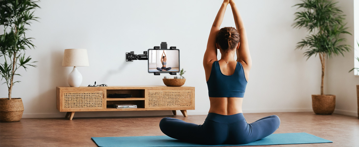 Кріплення для планшета OHLPRO для вантажівки: міцний тримач iPad для бурільної бази, 360° регульований, для iPad Pro, Mini, Samsung Tab, Nexus (7-11 дюймів)