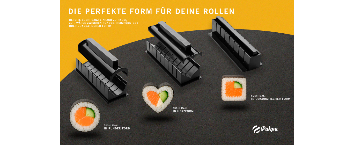Набір для приготування суші Pukpu Sushi Set – повний комплект на 20 частин з бамбуковою килимком, інструментами, тарілкою, соусницею, паличками, подарунковою коробкою. З інструкцією та відео – ідеальний набір для початківців