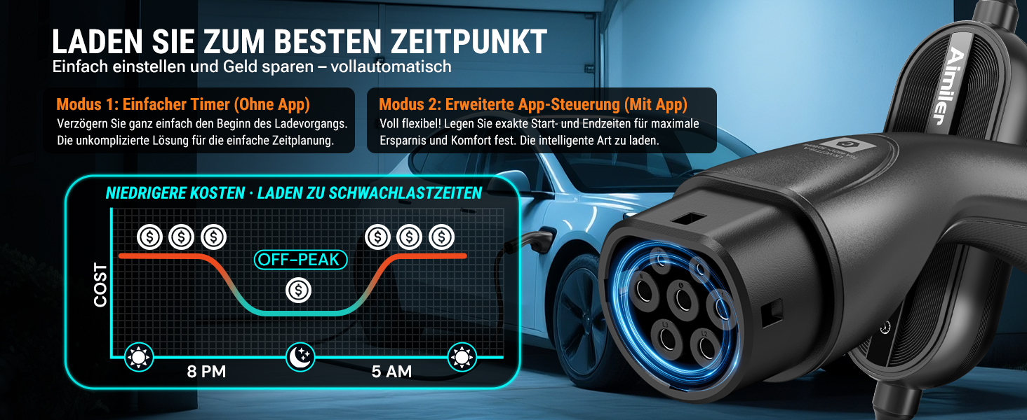 Зарядний пристрій Wallbox 11 кВт з додатком, 400V (8-16A), 3 фази, мобільна станція, кабель CEE Typ 2, IP66, OLED, для електромобілів Model Y/3, ID.3/4/5, MG4, Zoe та інших PHEV/EV, 11 кВт, 16A, CE