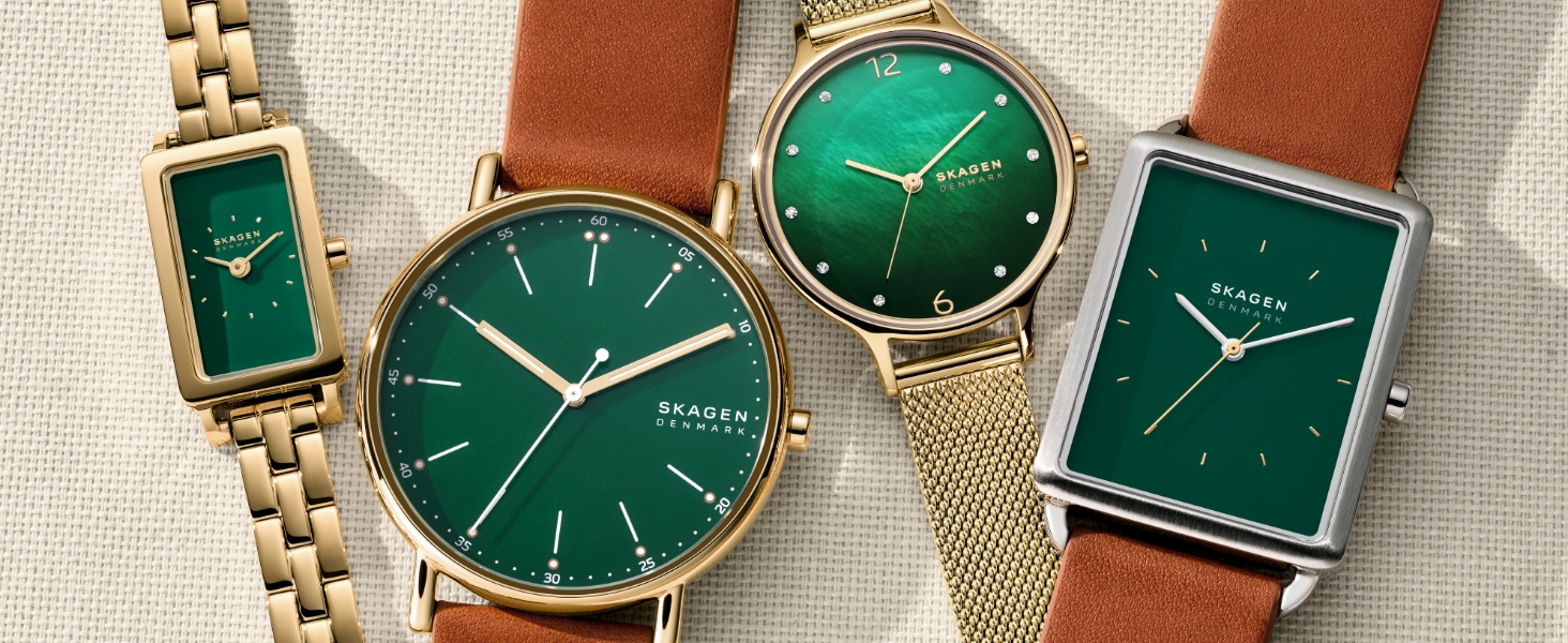 Годинник Skagen Signatur для чоловіків: кварцовий механізм, шкіряний ремінець, колір графіт