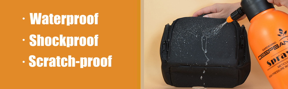 Сумка для камери Baigio: фотосумка для DSLR/SLR камер, об'єктивів та аксесуарів (чорна)