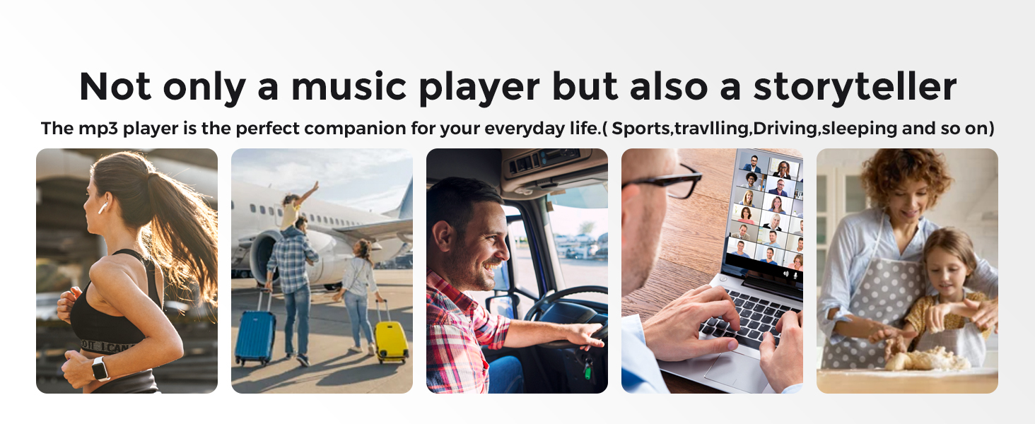 MP3 плеєр 160GB з Bluetooth та WiFi, Android плеєр для дітей з сенсорним екраном 4