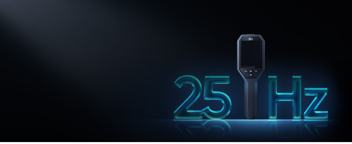 Тепловізор HIKMICRO B01 з роздільною здатністю 256x192, Wi-Fi, 49.152 пікселів, 3.2