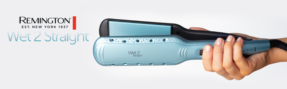 Випрямляч для волосся Remington S7350 Wet2Straight: для мокрого та сухого використання, LCD-дисплей, 140-230°C, турецький колір