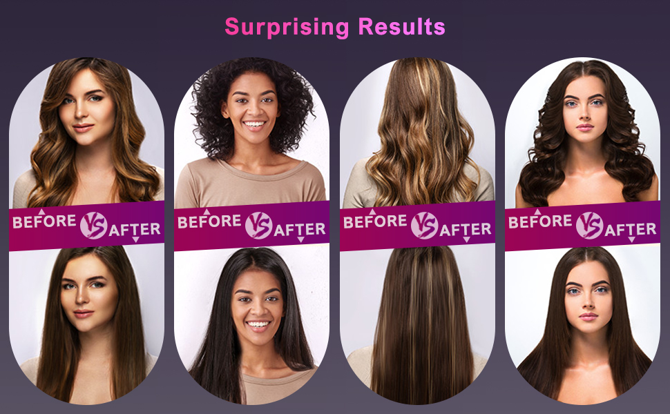 Портативний випрямляч для волосся Go Brush Pro з іонізацією, USB, 3 режими, LED-дисплей, MCH кераміка, чорний