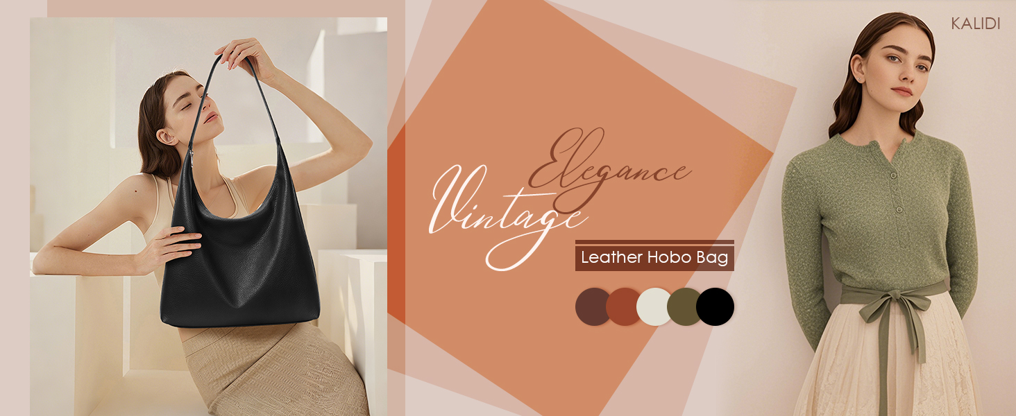 Сумка жіноча KALIDI шопер з PU шкіри, велика, чорна, для роботи, навчання, повсякденна, вінтажний стиль