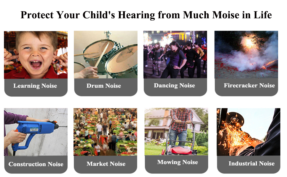 Навушники для захисту вух для малюків 0-2 роки - шумозахисні навушники для літака, сну та повсякденного використання | Регульовані, м'які та легкі для новонароджених та малюків, (дитячий блакитний)