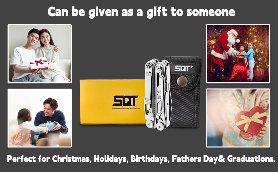 Мультитул SQT 18-в-1: професійний мультиінструмент з плоскогубцями, ножем та з нержавіючої сталі для DIY, ремонту та кемпінгу. Подарунок для чоловіків SQT2038-5