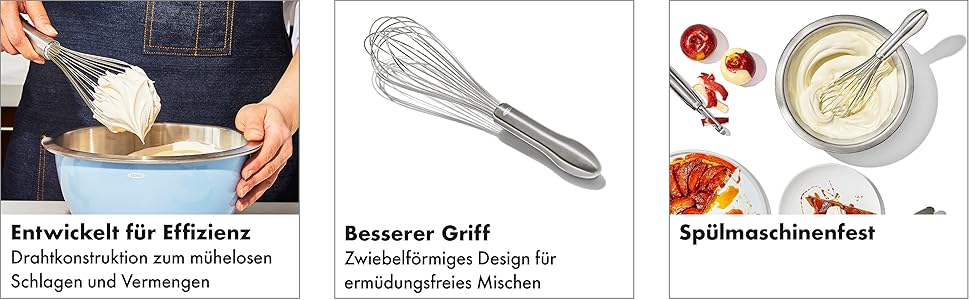 OXO Good Grips Віскільник сталевий 28 см, нержавіюча сталь