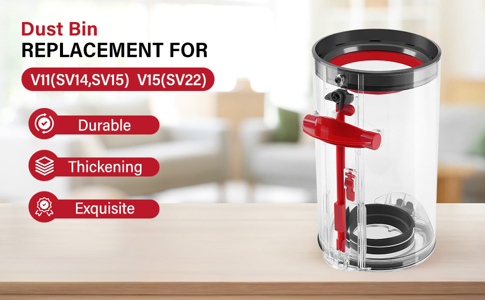 Контейнер для пилу Dyson V11 V15 SV14 SV15 SV17 SV22: фільтр, запчастини, аксесуари
