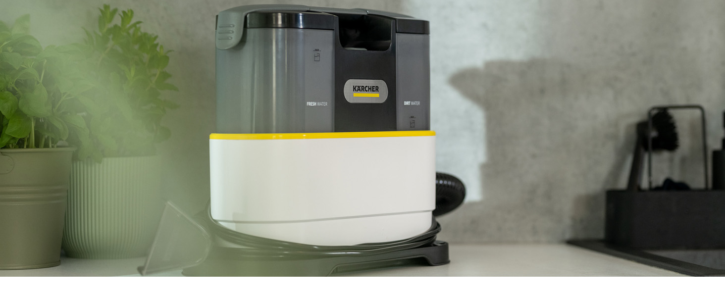 Пилосос миючий Kärcher SE 2 Spot Care 450W, 1.5л, з насадкою для плям та миючим засобом RM 519