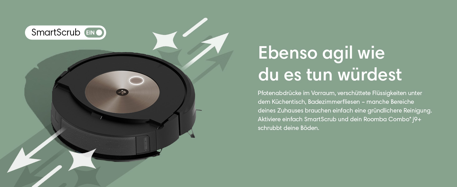 iRobot Roomba Combo j9+ - робот-пилосос та миючий робот з авто-дозаправкою та картографією