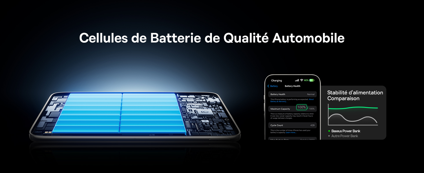 Power Bank Baseus Picogo AM41: 10000mAh, Qi2 Magsafe, 27W PD, бездротова зарядка 15W, USB-C, для iPhone 17/16/15/14/13/12, Space Gray