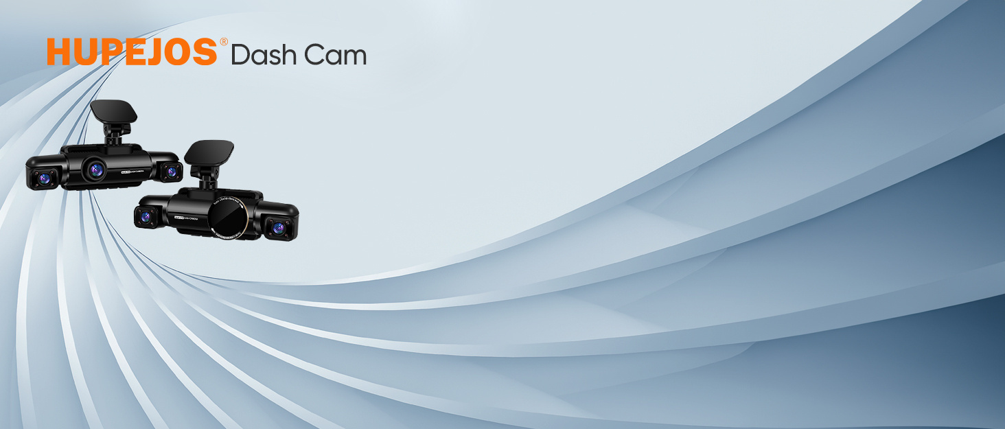Відеореєстратор автомобільний HUPEJOS KI Dashcam V8Pro 4-камерний з монітором водія, 3K+ 3*1080P, 360°, WiFi, GPS, CPL, 128GB, 24H парковка