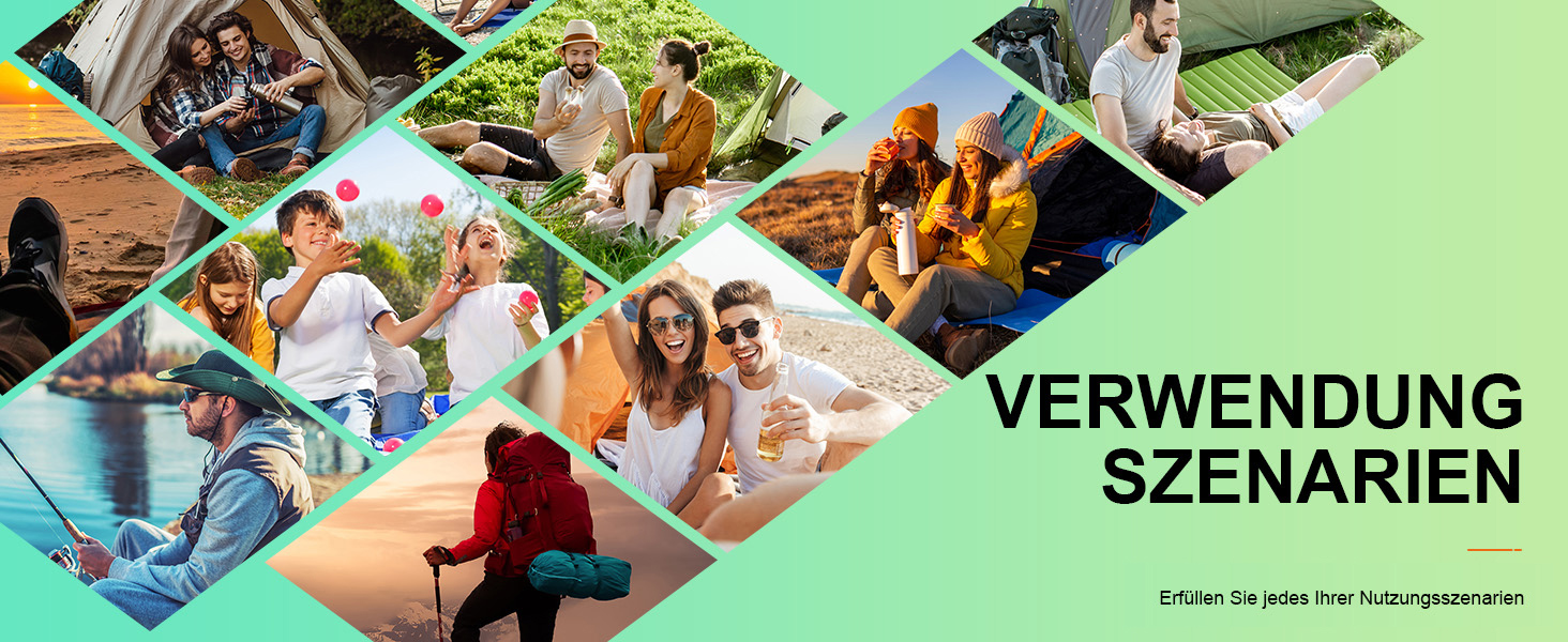 Каремат (килимок) для кемпінгу iParaAiluRy ультралегкий, компактний, надувний - синій. Для туризму, пікніків, пляжу.