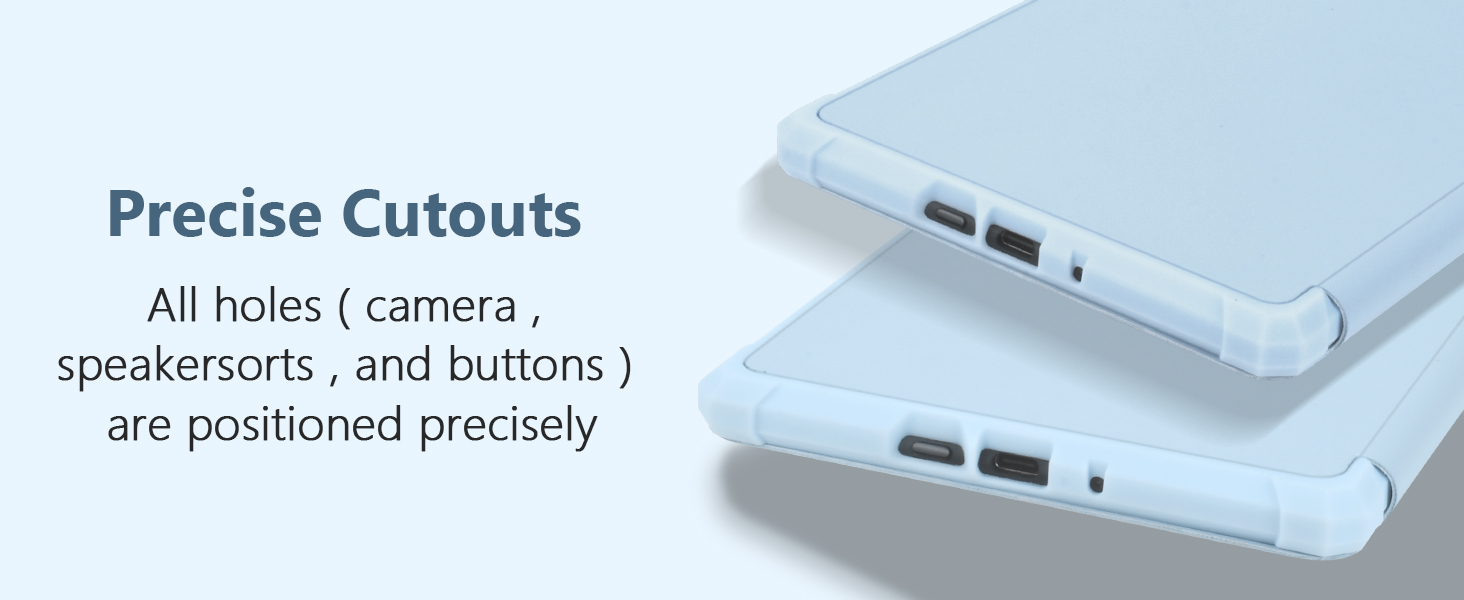 Чохол для Kindle Paperwhite 7' та Kindle Colorsoft Signature Edition (2024/2025), вологостійкий, з магнітним закриттям (світло-блакитний)