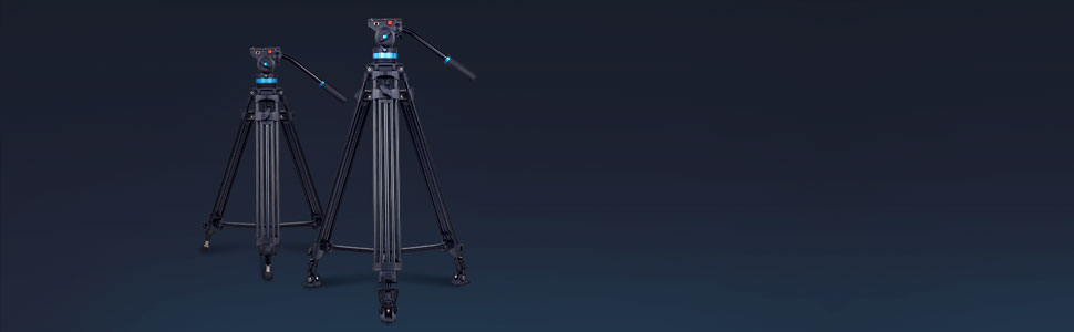 Штатив відео SIRUI SH-15: Алюмінієвий штатив для відеозйомки з поворотним кріпленням 360°, 155 см, навантаження до 10 кг. Підходить для DSLR, відеокамер та камер.