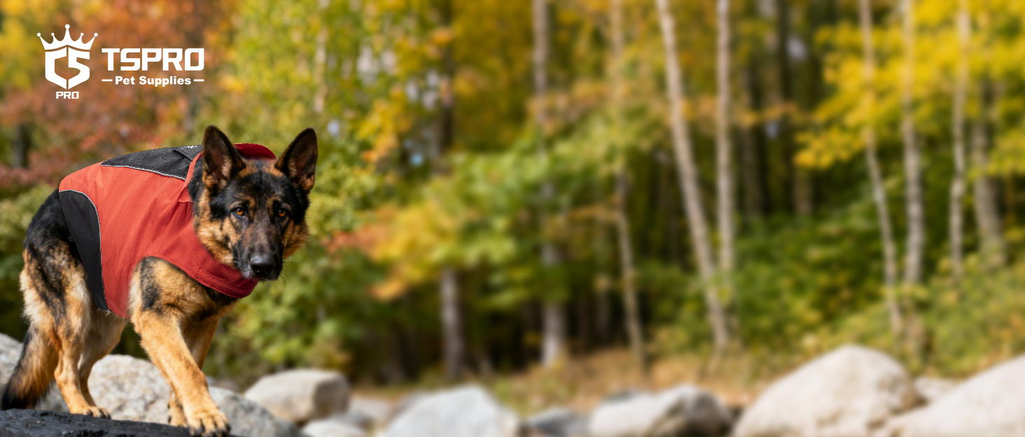 Тактичне нашийник для собак TSPRO, міцний, з металевою застібкою, 3.8 см, регульований, для середніх та великих собак (розмір M, 40-48 см), колір: фіолетовий