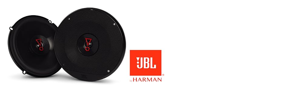 Автомобільні динаміки JBL Stage3 627 від Harman Kardon, 2-смугові, 225 Вт, 16-17 см, чорні
