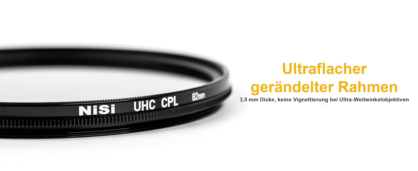 Фільтр NiSi UHC CPL 67mm - Поляризаційний фільтр з ультра-твердим покриттям