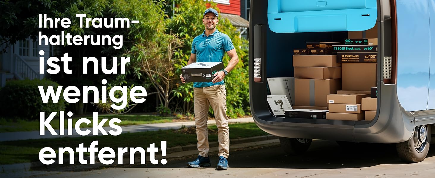 Кріплення для монітора ONKRON G160-W (білий) – 2 монітори, 13-32 дюйми, до 8 кг, VESA 75x75-100x100