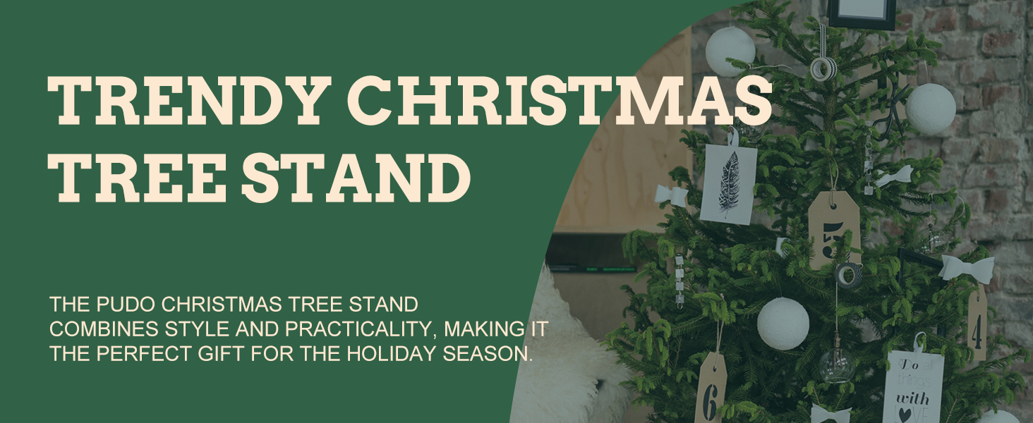 Підставка для ялинки з водою PUDO: міцна, для ялинок до 2,5м, зелений колір