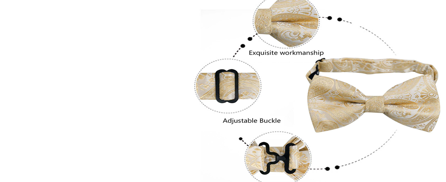 Набір аксесуарів для чоловіків Alizeal: краватка-метелик, кишеньковий хустинка та запонки, колір - кобальт