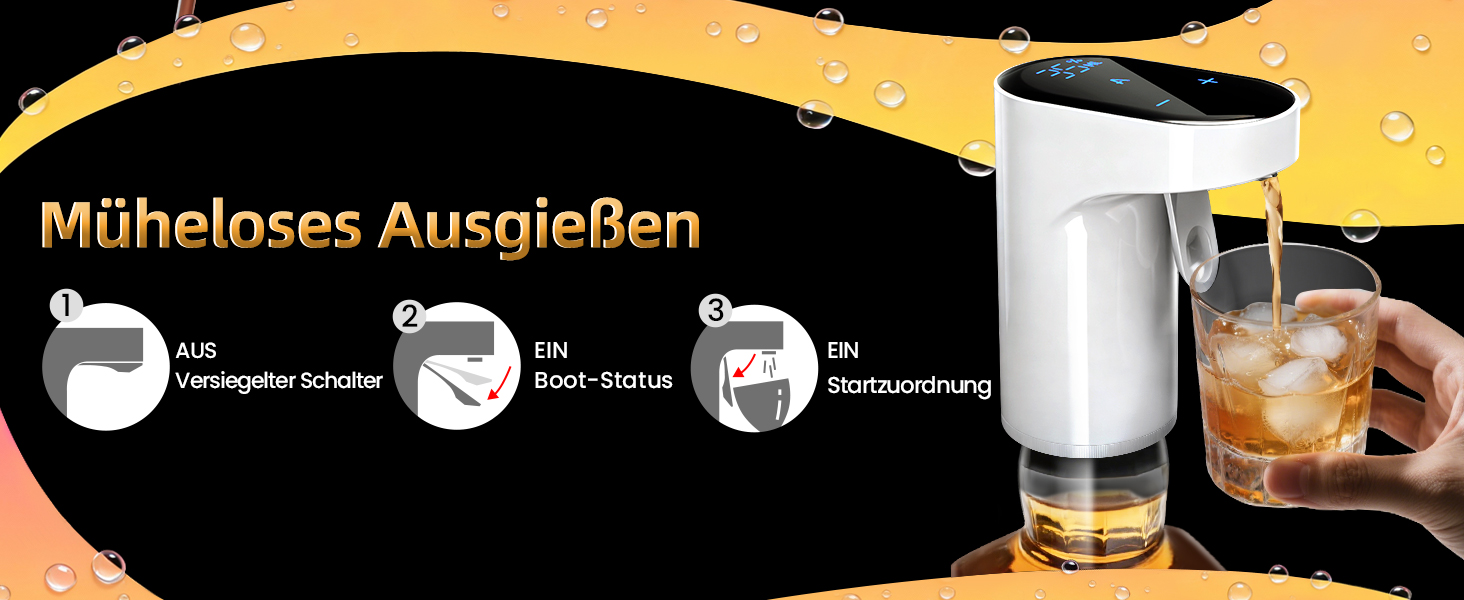 Електричний декантер для вина 5-в-1 з регульованою дозуванням, цифровий виливач, автоматичний дозатор вина, подарунок на день народження, День святого Валентина