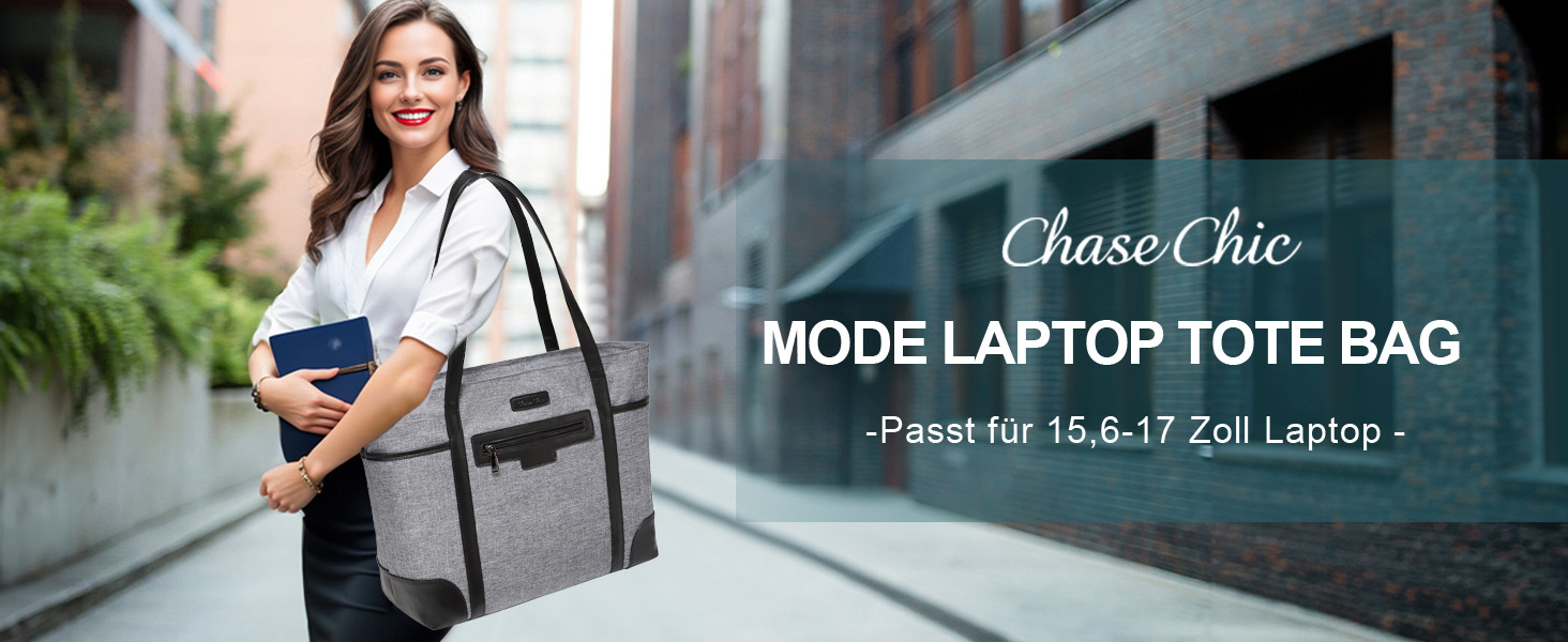 Жіноча водонепроникна сумка для ноутбука Chase Chic 17,3