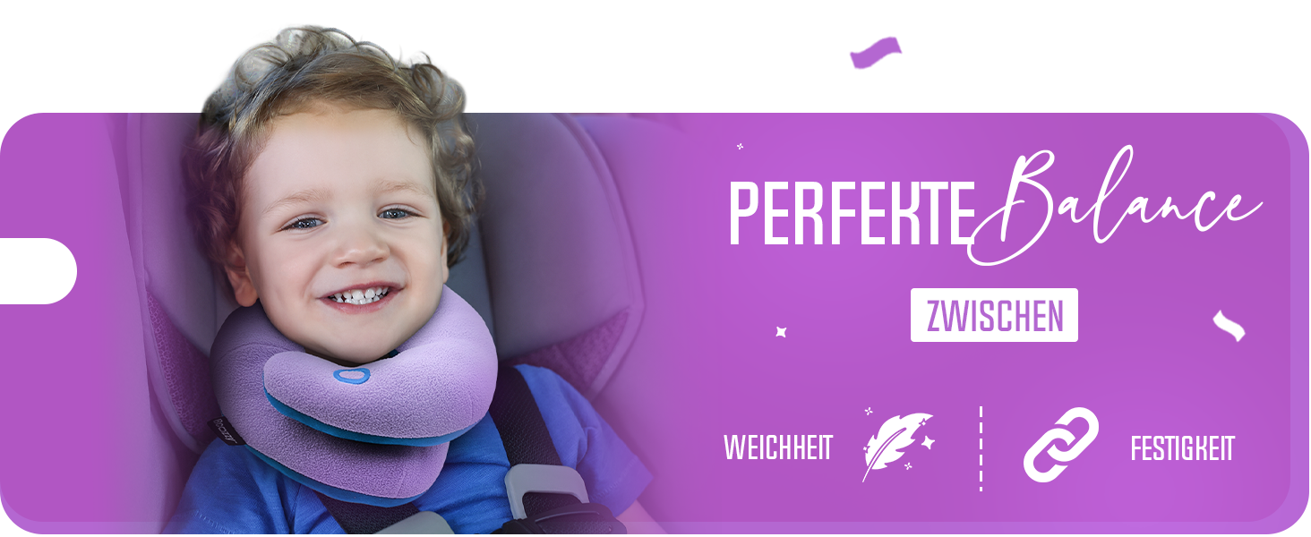 Подушка для шиї BCOZZY для дітей 8-12 років (сірий сріблястий), запобігає падінню голови, комфортна для подорожей, м'яка, можна прати, середній розмір