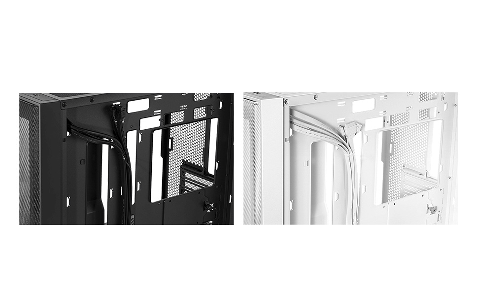 Корпус ПК ASUS A21 Plus TG ARGB Black MicroATX з RGB підсвічуванням, Mesh-панель, підтримка 360-мм радіаторів та відеокарт до 380 мм