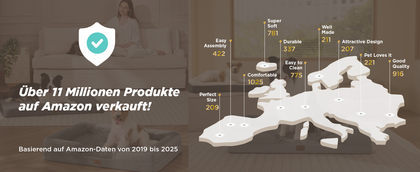 BEDSURE Хатинка для кота велика сіра - складане ліжко для кота з пральними подушками, котяче намет для кошенят, маленьких та середніх тварин, м'яке та тепле котяче ліжко для дому, 44x44x44см