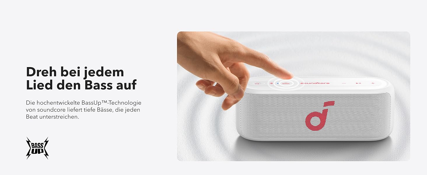 Soundcore Select 2S: Портативна Bluetooth колонка з 20W, BassUp™ та IPX7 захистом (біла)