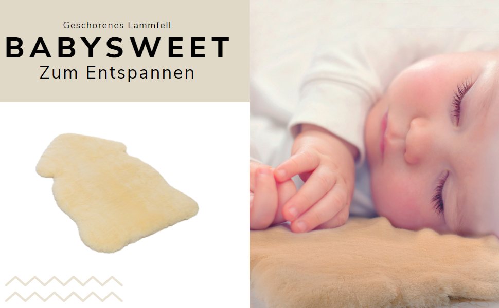 Дитяча овчина WERNER CHRIST BABY, медична, натуральна, для коляски, килимок, 75 см, золото-жовта