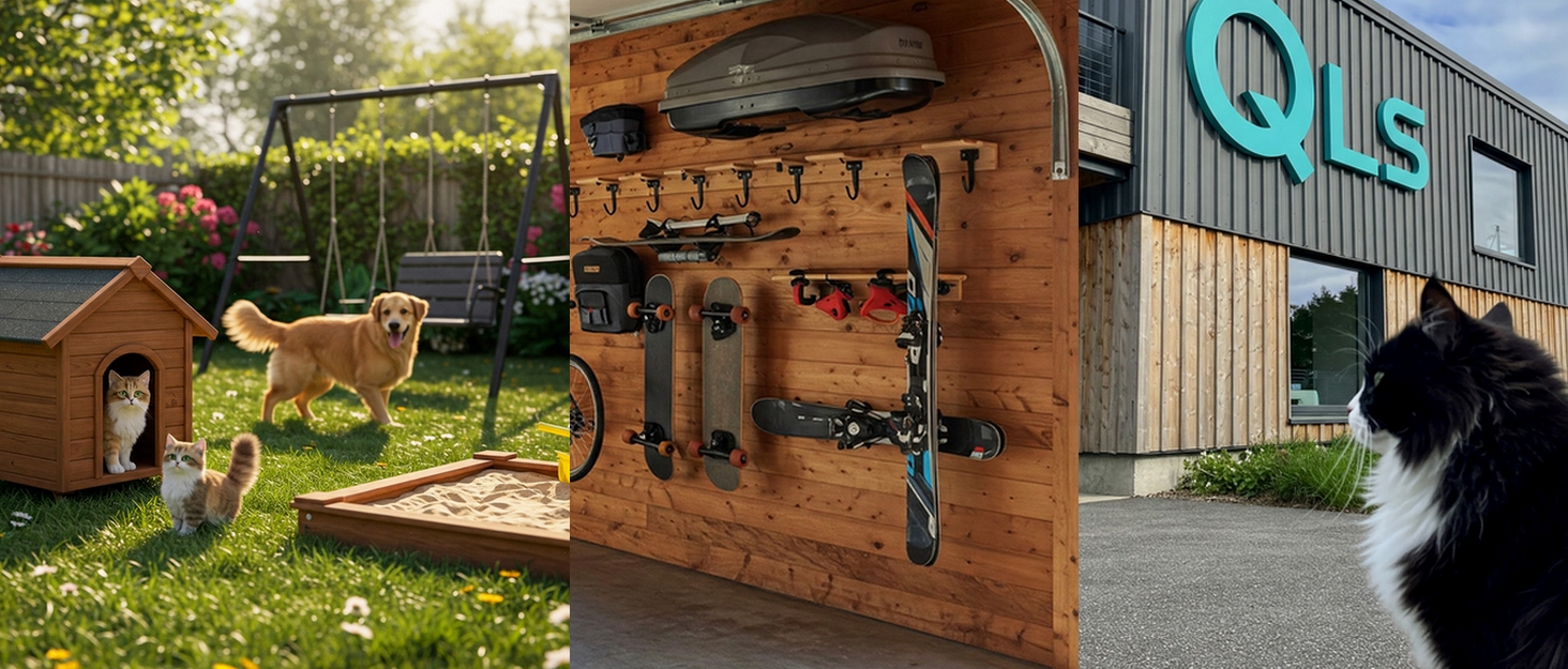 Автоматичний годівниця для котів та собак QLS, 20л, з мискою, чорна, 60 x 30 x 30 см