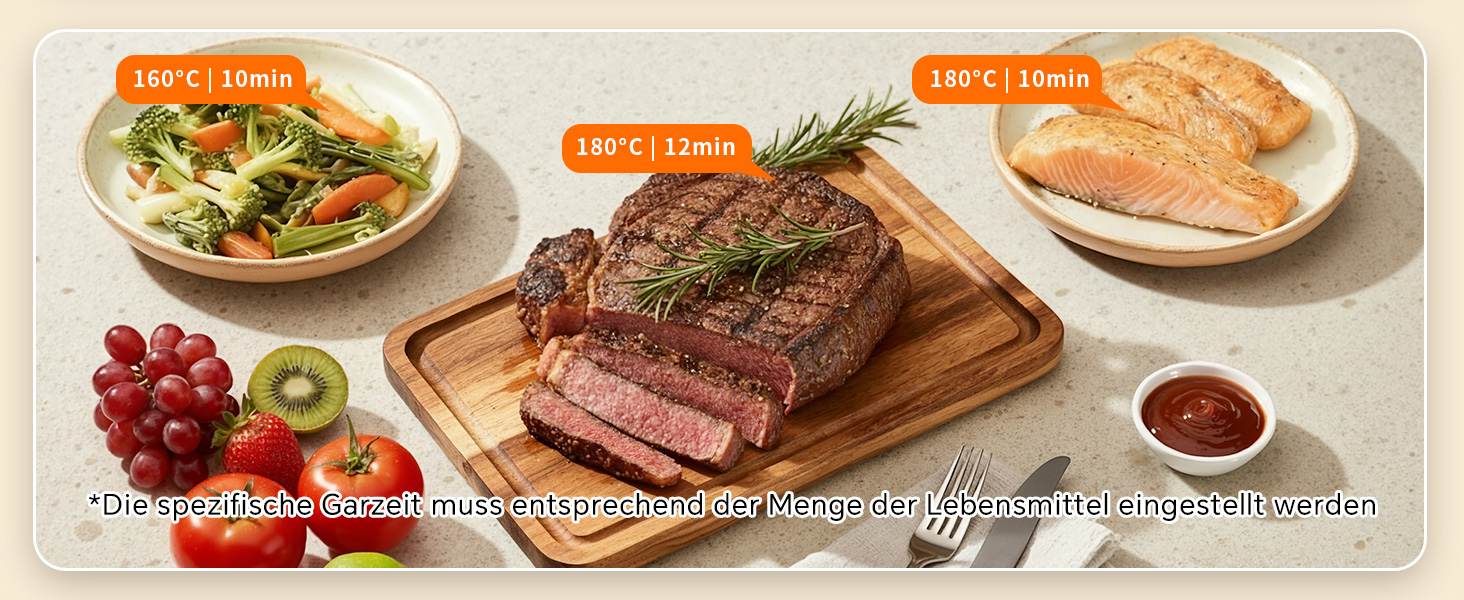 Аерофритюрниця 12л 2 камери 2600W Airfryer XXL срібна - багатофункціональна фритюрниця з верхнім та нижнім нагріванням, вікном та підсвіткою