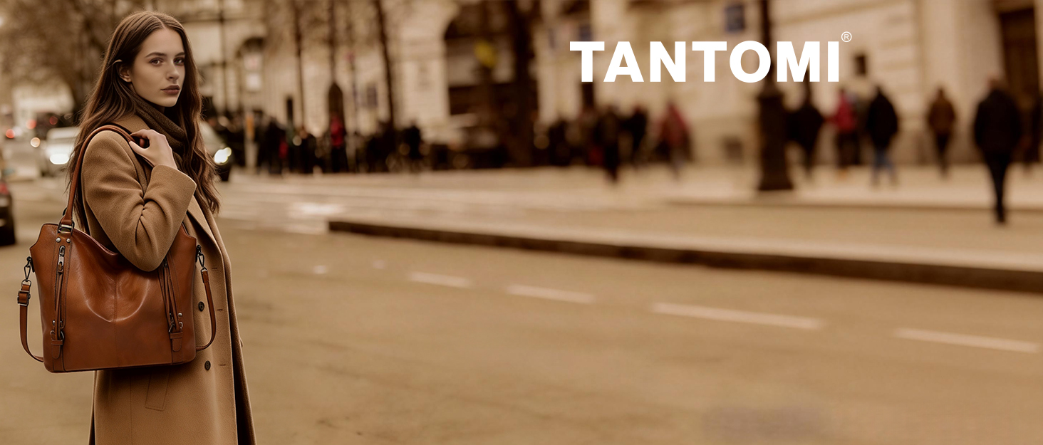 Сумка жіноча TANTOMI елегантна вінтажна, велика сумка-шопер через плече з м'якого матеріалу, знімний ремінець (Темно-ліловий)