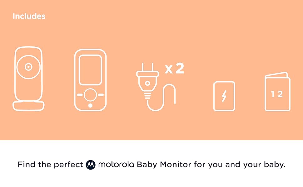 Дитячий відеоняня Motorola VM482 з камерою, 2.4