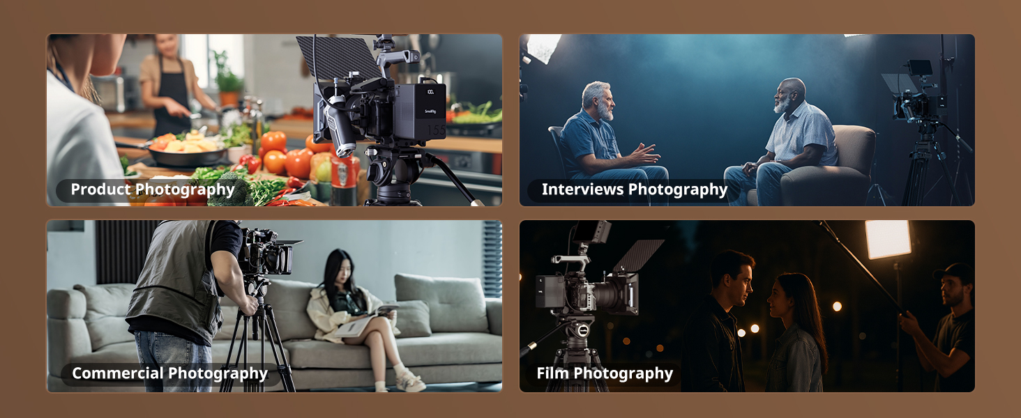 Професійний вуглецевий відеоштатив SmallRig AD-80 FreeBlazer (4163) з гідравлічною головою, навантаження 8 кг, двопозиційна QR-платформа